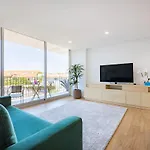 Sunny Vibes & Balcony With Pool Apartment