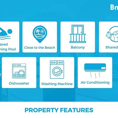 Sunny Vibes & Balcony With Pool דירה אספיניו