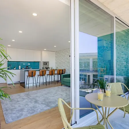 Sunny Vibes & Balcony With Pool Apartamento Espinho (Aveiro)
