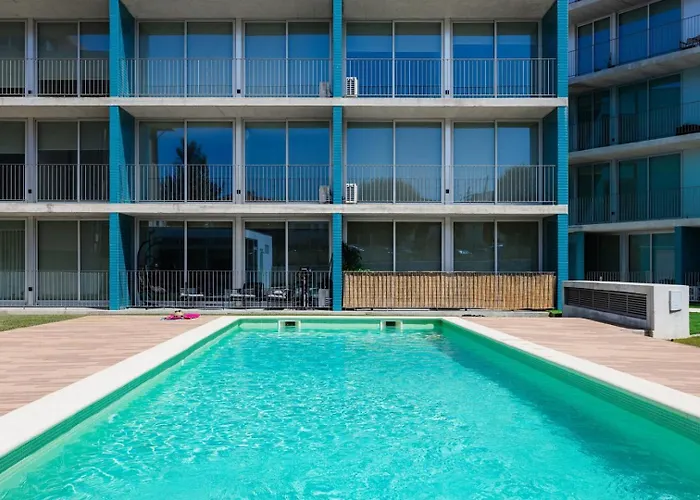 Apartment Sunny Vibes & Balcony With Pool Espinho (Aveiro)